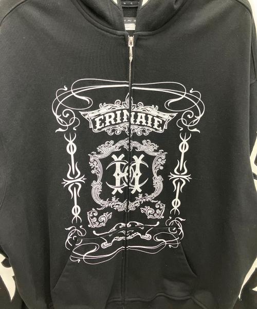 E RIN AI E（エリンアイエ）E RIN AI E (エリンアイエ) ジップパーカー ブラック サイズ:-の古着・服飾アイテム
