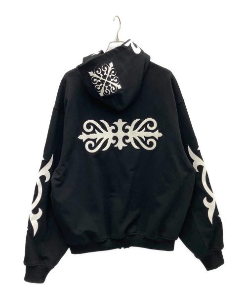 E RIN AI E（エリンアイエ）E RIN AI E (エリンアイエ) ジップパーカー ブラック サイズ:-の古着・服飾アイテム