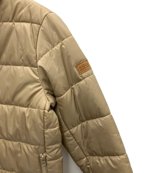 AIGLE（エーグル）AIGLE (エーグル) ダウンジャケット ベージュ サイズ:M 未使用品の古着・服飾アイテム