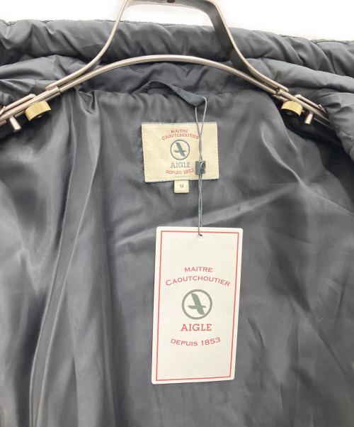 AIGLE（エーグル）AIGLE (エーグル) ダウンジャケット ブラック サイズ:M 未使用品の古着・服飾アイテム