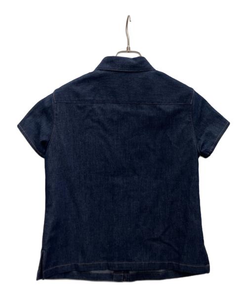 BURBERRY LONDON（バーバリーロンドン）BURBERRY LONDON (バーバリーロンドン) 半袖シャツ インディゴ サイズ:160の古着・服飾アイテム