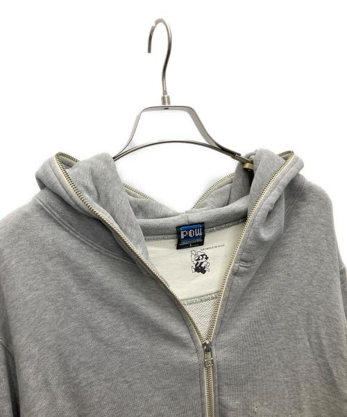 THE KING OF GAMES（ザキングオブゲームス）THE KING OF GAMES (ザキングオブゲームス) ジップパーカー グレー サイズ:Ｌの古着・服飾アイテム