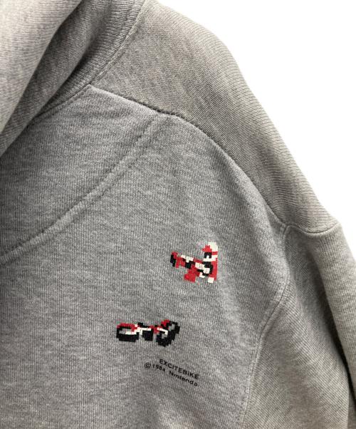 THE KING OF GAMES（ザキングオブゲームス）THE KING OF GAMES (ザキングオブゲームス) ジップパーカー グレー サイズ:Ｌの古着・服飾アイテム