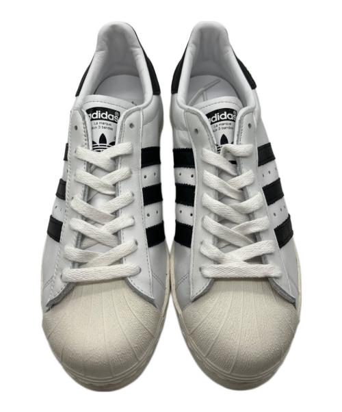 adidas（アディダス）adidas (アディダス) Superstar 82 ホワイト×ブラック サイズ:27.5の古着・服飾アイテム