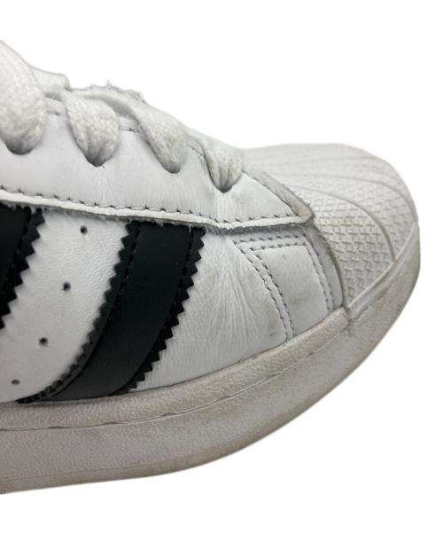 adidas Originals（アディダスオリジナル）adidas originals (アディダスオリジナル) Superstar XLG ホワイト×ブラック サイズ:26.5の古着・服飾アイテム