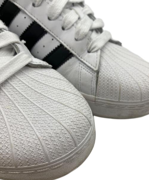 adidas Originals（アディダスオリジナル）adidas originals (アディダスオリジナル) Superstar XLG ホワイト×ブラック サイズ:26.5の古着・服飾アイテム