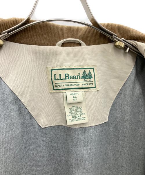 L.L.Bean（エルエルビーン）L.L.Bean (エルエルビーン) ハンティングジャケット ブラウン×ベージュ サイズ:XLの古着・服飾アイテム