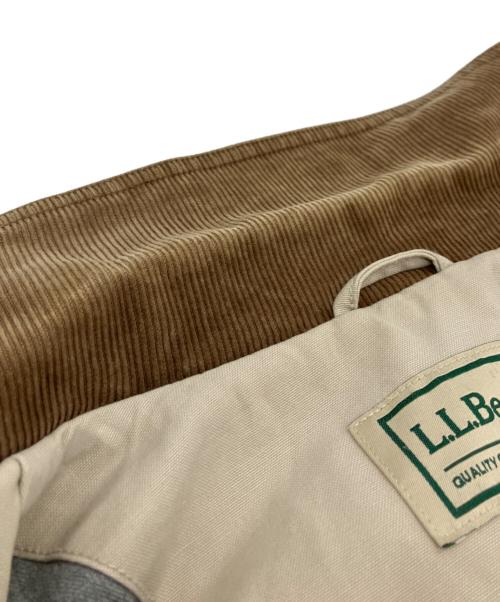 L.L.Bean（エルエルビーン）L.L.Bean (エルエルビーン) ハンティングジャケット ブラウン×ベージュ サイズ:XLの古着・服飾アイテム