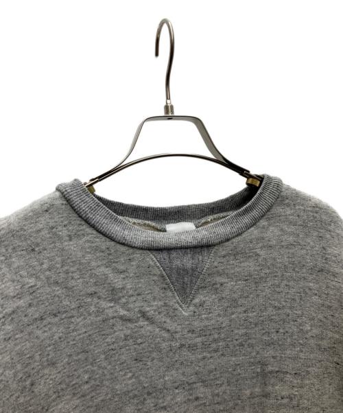 6(ROKU) BEAUTY&YOUTH（ロク ビューティーアンドユース）6(ROKU) BEAUTY&YOUTH (ロク ビューティーアンドユース) スウェットプルオーバー グレー サイズ:SIZEFREEの古着・服飾アイテム