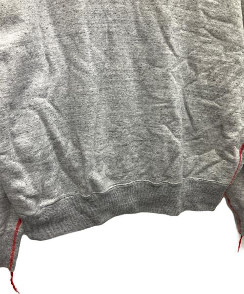 6(ROKU) BEAUTY&YOUTH（ロク ビューティーアンドユース）6(ROKU) BEAUTY&YOUTH (ロク ビューティーアンドユース) スウェットプルオーバー グレー サイズ:SIZEFREEの古着・服飾アイテム