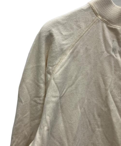 OUTIL（ウティ）OUTIL (ウティ) 裏起毛スウェット アイボリー サイズ:Sの古着・服飾アイテム