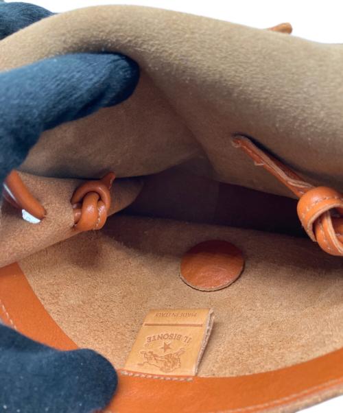 IL BISONTE（イル ビゾンテ）IL BISONTE (イル ビゾンテ) ショルダーバッグ ブラウンの古着・服飾アイテム