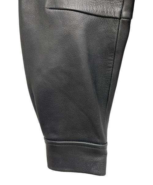 HARE（ハレ）HARE (ハレ) ラムレザージャケット ブラック サイズ:Lの古着・服飾アイテム