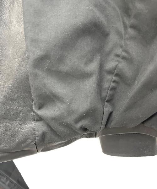 HARE（ハレ）HARE (ハレ) ラムレザージャケット ブラック サイズ:Lの古着・服飾アイテム