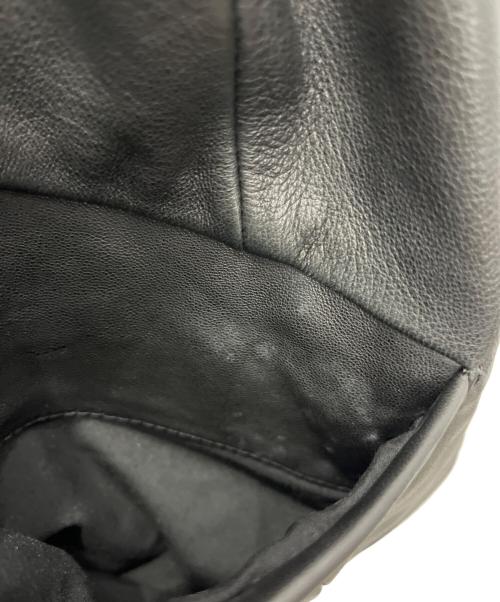 HARE（ハレ）HARE (ハレ) ラムレザージャケット ブラック サイズ:Lの古着・服飾アイテム