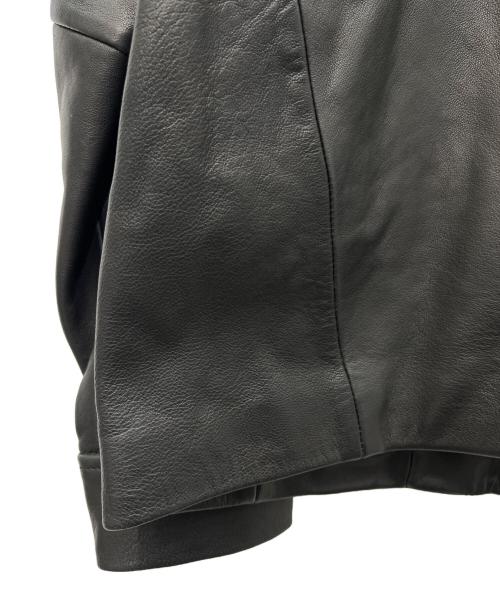 HARE（ハレ）HARE (ハレ) ラムレザージャケット ブラック サイズ:Lの古着・服飾アイテム
