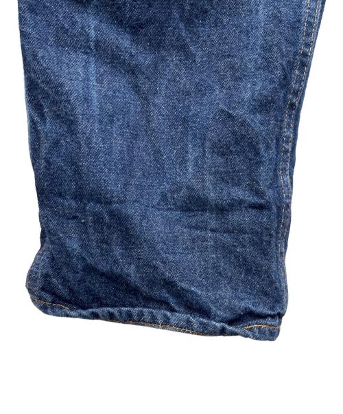 PRISON BLUES（プリズンブルース）PRISON BLUES (プリズンブルース) ダブルニーデニムパンツ インディゴ サイズ:SIZE 76cm (W30)の古着・服飾アイテム