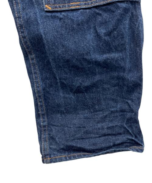PRISON BLUES（プリズンブルース）PRISON BLUES (プリズンブルース) ダブルニーデニムパンツ インディゴ サイズ:SIZE 76cm (W30)の古着・服飾アイテム