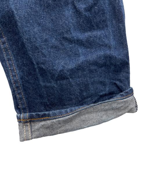 PRISON BLUES（プリズンブルース）PRISON BLUES (プリズンブルース) ダブルニーデニムパンツ インディゴ サイズ:SIZE 76cm (W30)の古着・服飾アイテム