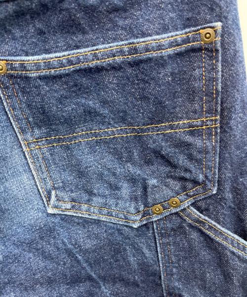 PRISON BLUES（プリズンブルース）PRISON BLUES (プリズンブルース) ダブルニーデニムパンツ インディゴ サイズ:SIZE 76cm (W30)の古着・服飾アイテム