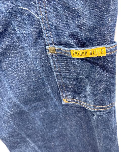 PRISON BLUES（プリズンブルース）PRISON BLUES (プリズンブルース) ダブルニーデニムパンツ インディゴ サイズ:SIZE 76cm (W30)の古着・服飾アイテム