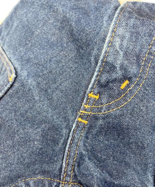 PRISON BLUES（プリズンブルース）PRISON BLUES (プリズンブルース) ダブルニーデニムパンツ インディゴ サイズ:SIZE 76cm (W30)の古着・服飾アイテム