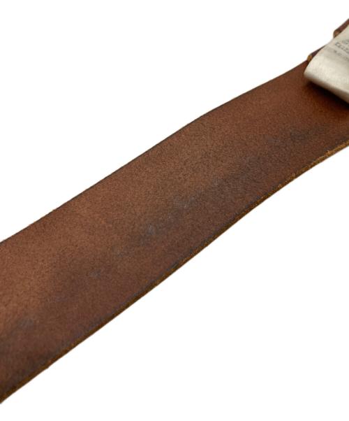 DIESEL（ディーゼル）DIESEL (ディーゼル) レザーベルト ブラウンの古着・服飾アイテム