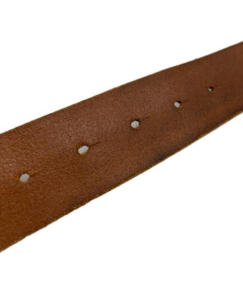 DIESEL（ディーゼル）DIESEL (ディーゼル) レザーベルト ブラウンの古着・服飾アイテム