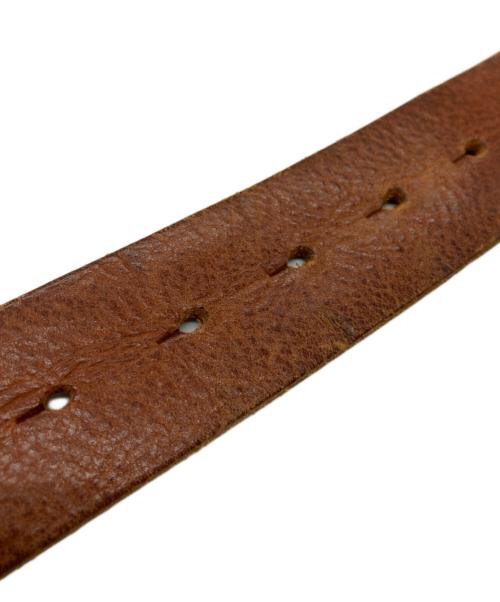 DIESEL（ディーゼル）DIESEL (ディーゼル) レザーベルト ブラウンの古着・服飾アイテム