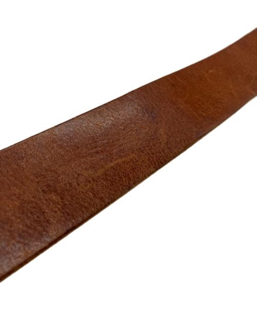 DIESEL（ディーゼル）DIESEL (ディーゼル) レザーベルト ブラウンの古着・服飾アイテム