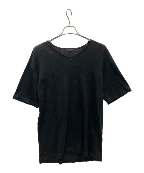 COMME des GARCONS HOMME（コムデギャルソン オム）COMME des GARCONS HOMME (コムデギャルソン オム) 半袖カットソー ブラック サイズ:Sの古着・服飾アイテム