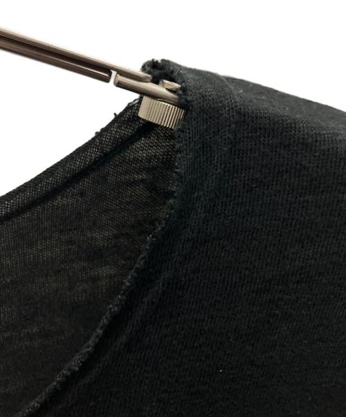 COMME des GARCONS HOMME（コムデギャルソン オム）COMME des GARCONS HOMME (コムデギャルソン オム) 半袖カットソー ブラック サイズ:Sの古着・服飾アイテム