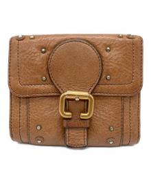 Chloe（クロエ）の古着「2つ折り財布」｜ブラウン