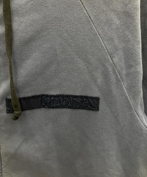 PRADA（プラダ）PRADA (プラダ) ジップパーカー ネイビー サイズ:XSの古着・服飾アイテム