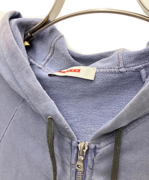 PRADA（プラダ）PRADA (プラダ) ジップパーカー ネイビー サイズ:XSの古着・服飾アイテム