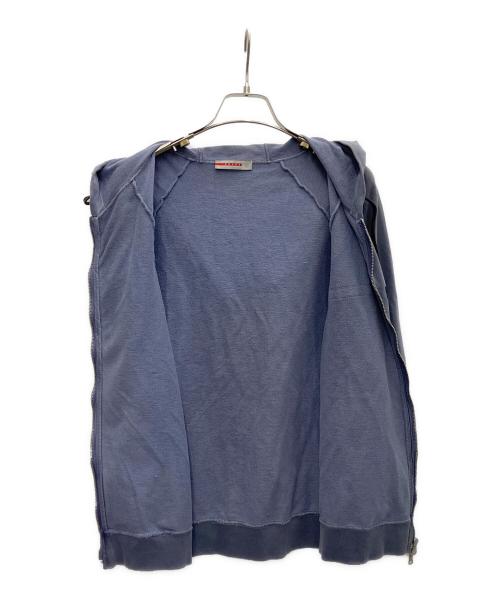 PRADA（プラダ）PRADA (プラダ) ジップパーカー ネイビー サイズ:XSの古着・服飾アイテム