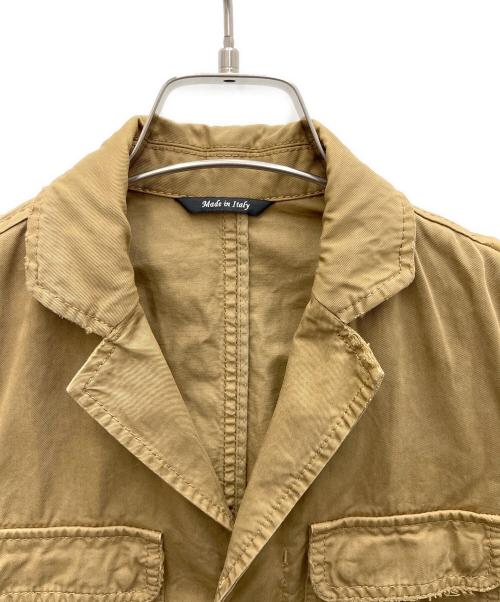 DSQUARED2（ディースクエアード）DSQUARED2 (ディースクエアード) ミリタリーテーラードジャケット ベージュ サイズ:SIZE 44の古着・服飾アイテム