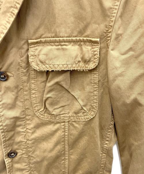 DSQUARED2（ディースクエアード）DSQUARED2 (ディースクエアード) ミリタリーテーラードジャケット ベージュ サイズ:SIZE 44の古着・服飾アイテム