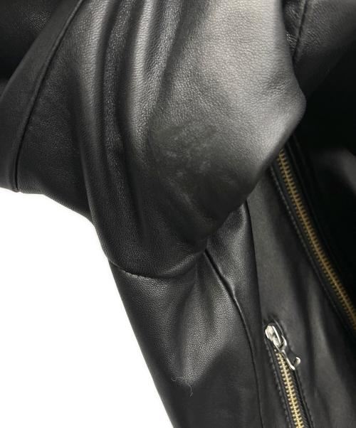 IENA（イエナ）IENA (イエナ) ダブルライダースジャケット ブラック サイズ:SIZE36の古着・服飾アイテム