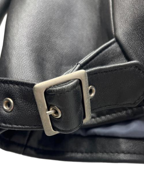 IENA（イエナ）IENA (イエナ) ダブルライダースジャケット ブラック サイズ:SIZE36の古着・服飾アイテム