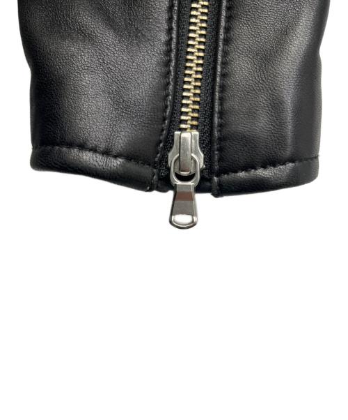 IENA（イエナ）IENA (イエナ) ダブルライダースジャケット ブラック サイズ:SIZE36の古着・服飾アイテム