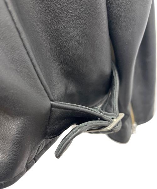 IENA（イエナ）IENA (イエナ) ダブルライダースジャケット ブラック サイズ:SIZE36の古着・服飾アイテム