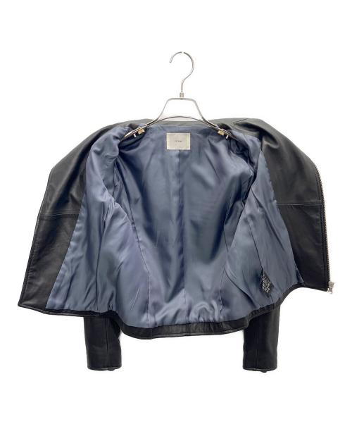 IENA（イエナ）IENA (イエナ) ダブルライダースジャケット ブラック サイズ:SIZE36の古着・服飾アイテム