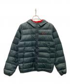 NIKEナイキ）の古着「ライトウェイトフーデッドダウンジャケット」｜グレー