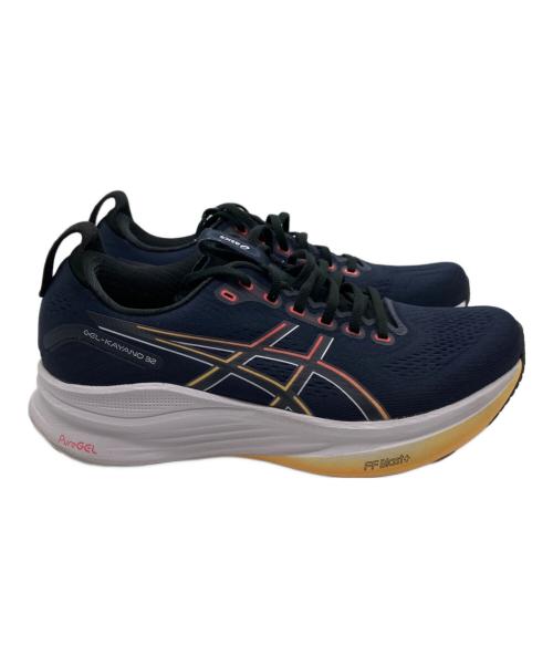 asics（アシックス）asics (アシックス) ランニングシューズ ジョギングシューズ GEL-KAYANO 32 WIDE ネイビー サイズ:27 未使用品の古着・服飾アイテム