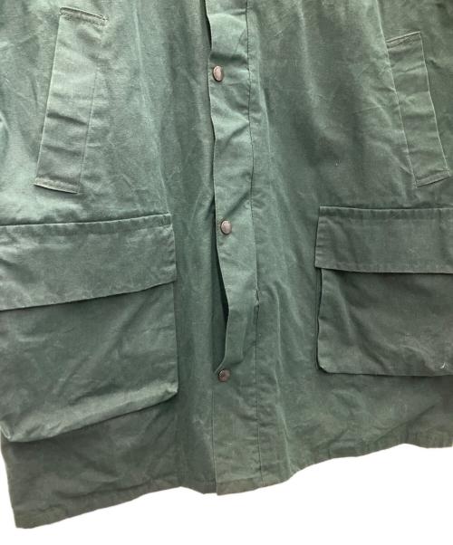 HUNTER（ハンター）HUNTER (ハンター) オイルドジャケット ブラウン×グリーン サイズ:XXLの古着・服飾アイテム