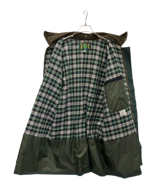 HUNTER（ハンター）HUNTER (ハンター) オイルドジャケット ブラウン×グリーン サイズ:XXLの古着・服飾アイテム