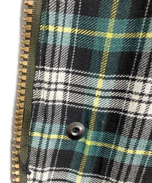 HUNTER（ハンター）HUNTER (ハンター) オイルドジャケット ブラウン×グリーン サイズ:XXLの古着・服飾アイテム