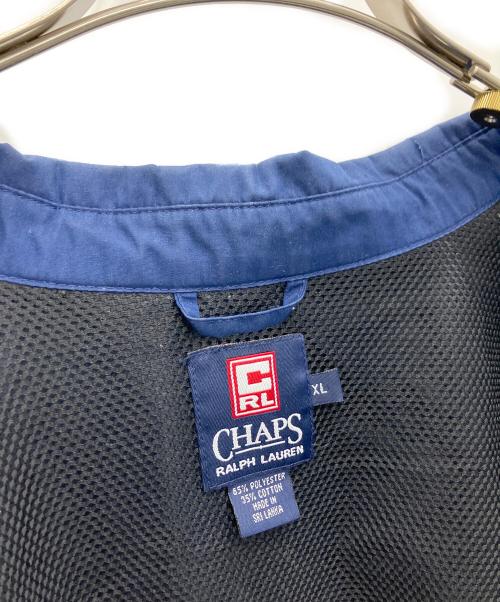 CHAPS RALPH LAUREN（チャップス ラルフローレン）CHAPS RALPH LAUREN (チャップス ラルフローレン) ナイロンジャケット ネイビー サイズ:XLの古着・服飾アイテム