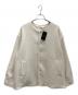 中古・古着 URBAN RESEARCH DOORS (アーバンリサーチドアーズ) キルトノーカラージャケット アイボリー サイズ:M 未使用品：5000円